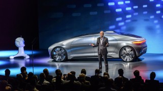 World premiere of the Mercedes-Benz F 015 Luxury in Motion at the CES, Las Vegas 2015 Weltpremiere des Mercedes-Benz F 015 Luxury in Motion auf der CES, Las Vegas 2015