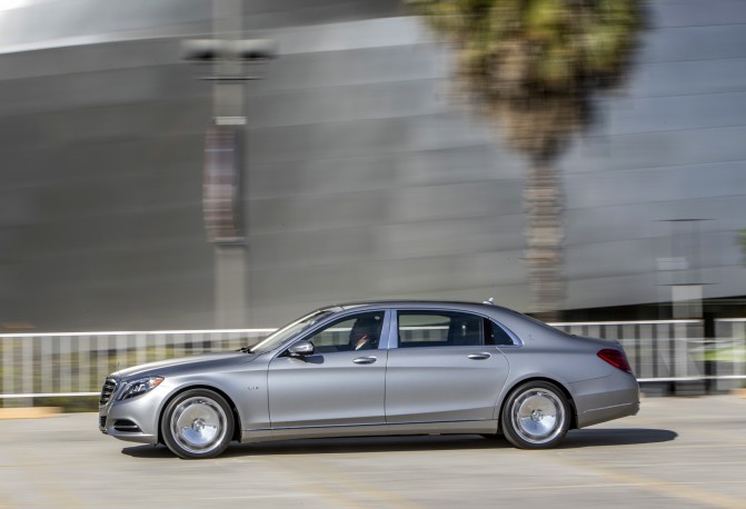 Mercedes-Maybach S 600 and S-Class Model Range pressdrive Santa Barbara 2015 , S600 Designo Magno Allanite Grey, Exclusive Nappa Leather black/black