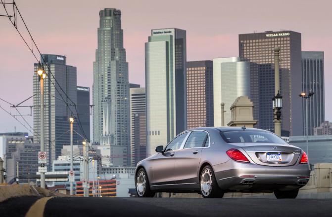 Mercedes-Maybach S 600 and S-Class Model Range pressdrive Santa Barbara 2015 , S600 Designo Magno Allanite Grey, Exclusive Nappa Leather black/black